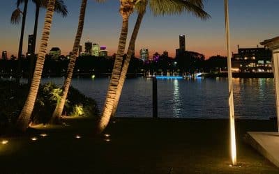 Energy-Efficient LED Miami Beach Landscape Lighting